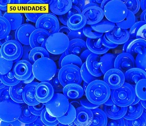 Botão de Pressão Plástico Tic Tac Nº 15 Azul PR-15MM 29