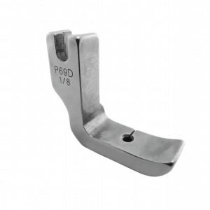 Calcador Vivo Canaleta Dupla Reta Industrial 3,2MM