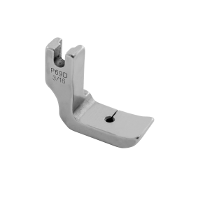 Calcador Vivo Canaleta Dupla Reta Industrial 4,8MM