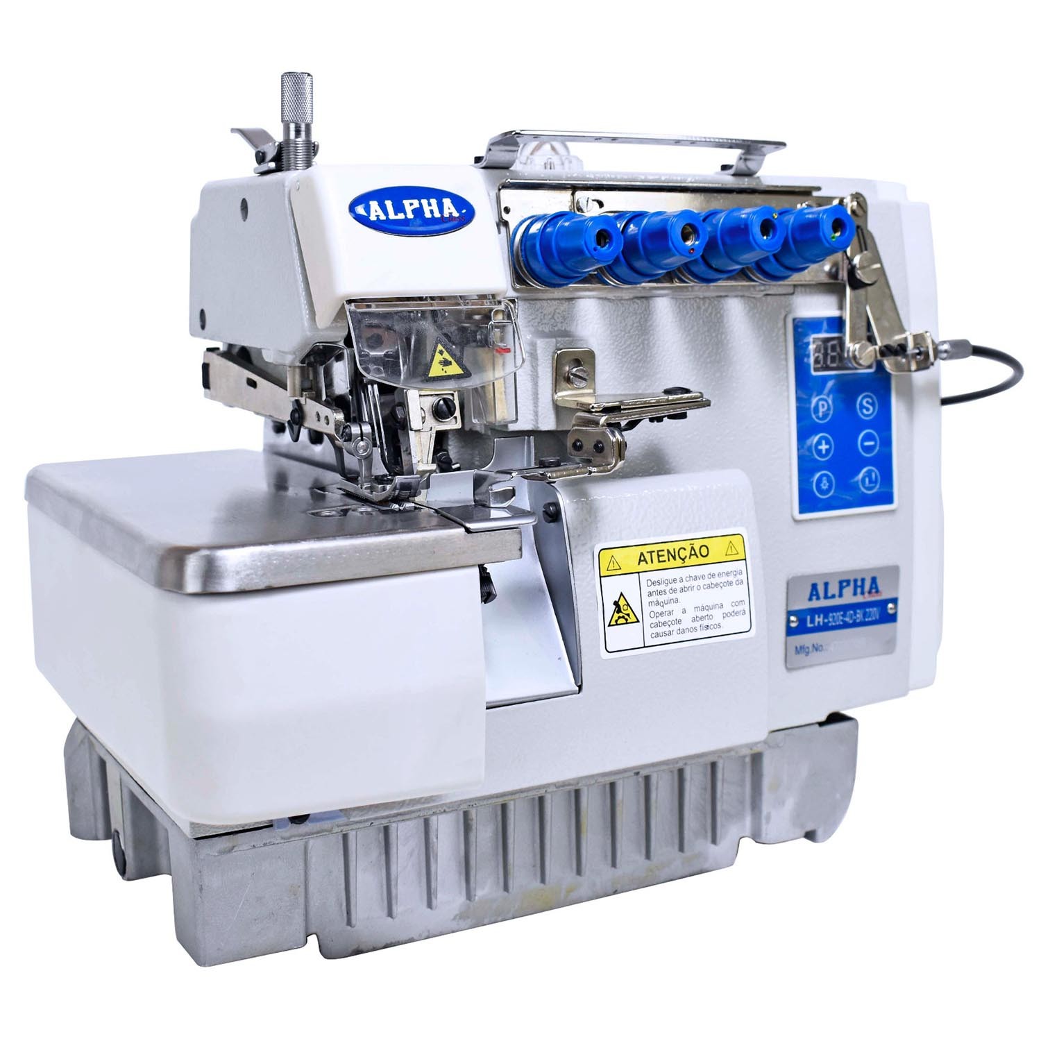 maquina-de-costura-overlock-4-fios-ponto-cadeia-com-embutidor-de-correntinha-e-motor-direct-drive-alpha