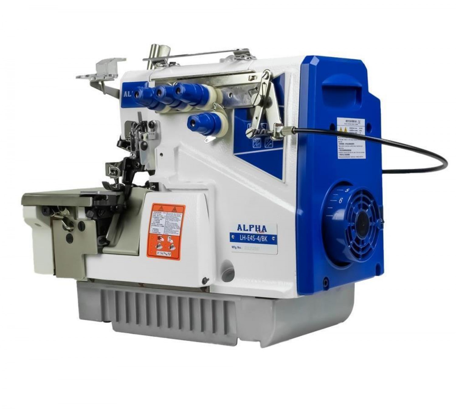 MAQUINA DE COSTURA OVERLOCK 4 FIOS INDUSTRIAL COM MOTOR DIRECT DRIVE