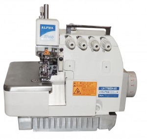 Máquina de Costura Interlock 5 Fios Costura Pesada Direct Drive ALPHA