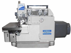 Máquina de Costura Overlock Eletrônica 3 Fios Alta Rotação Com Sugador de Resíduos ALPHA