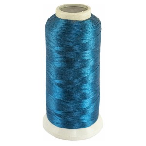 Linha 100% Poliéster 120gr para Máquina de Bordar - Azul Índigo Claro L-7264