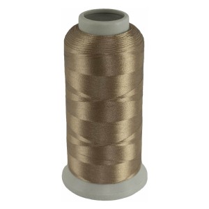 Linha 100% Poliéster 120gr para Máquina de Bordar - Caqui Claro L-6569