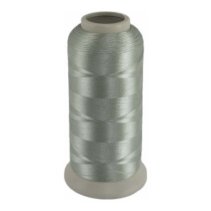 Linha 100% Poliéster 120gr para Máquina de Bordar - Branco Gelo L-6609
