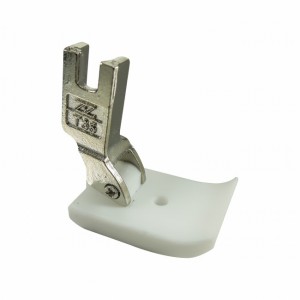 Calcador com Furo De Teflon 20mm Reta Industrial T35CW 20MM