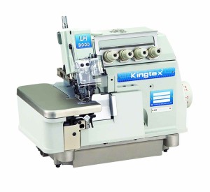 Máquina Interlock 5 Fios para Tecidos Pesados 7000RPM KINGTEX
