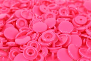 Botão de Pressão Plástico Tic Tac Nº 12 Rosa PR-12MM 33